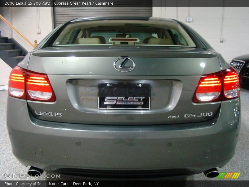 Cypress Green Pearl / Cashmere 2006 Lexus GS 300 AWD