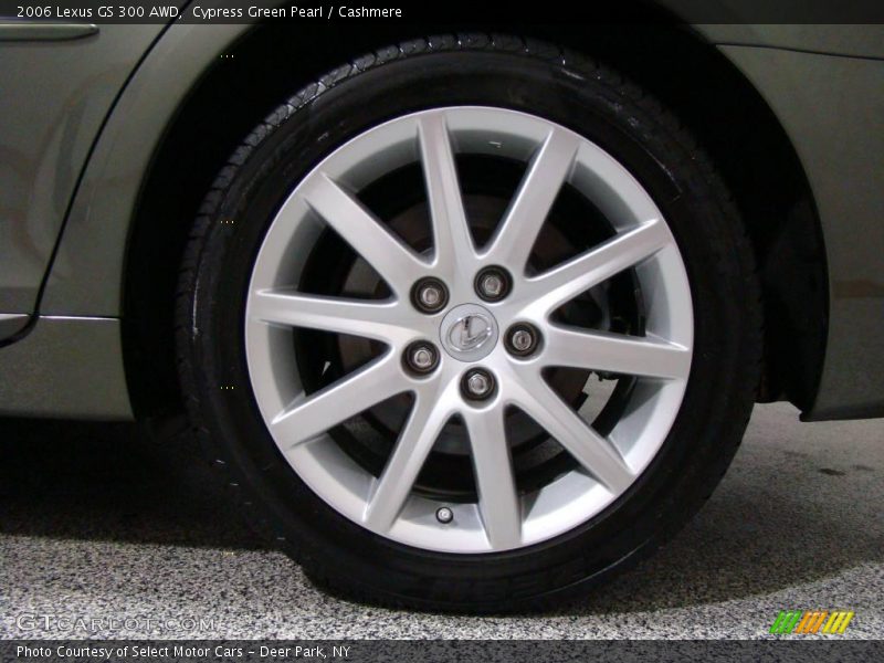 Cypress Green Pearl / Cashmere 2006 Lexus GS 300 AWD
