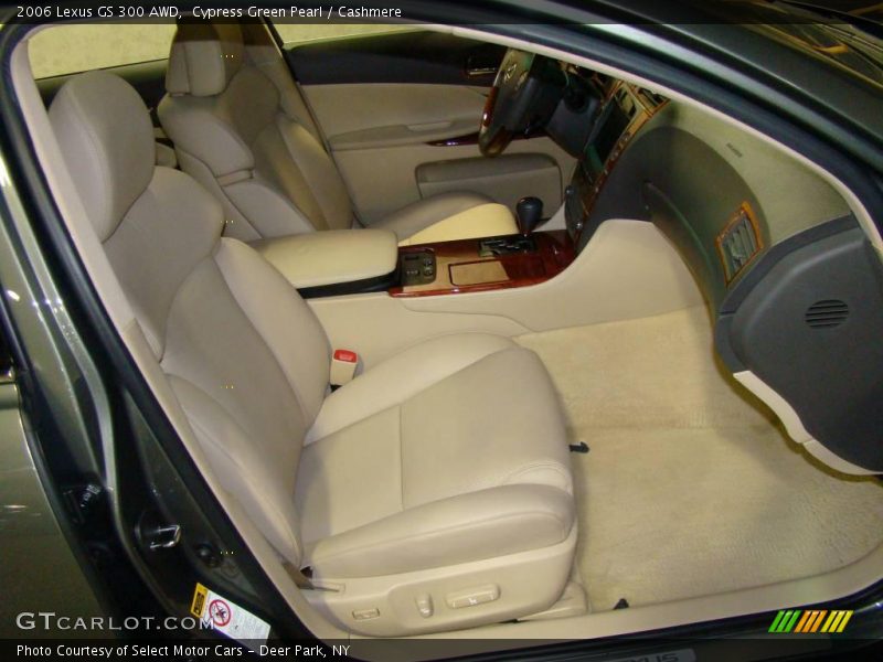 Cypress Green Pearl / Cashmere 2006 Lexus GS 300 AWD