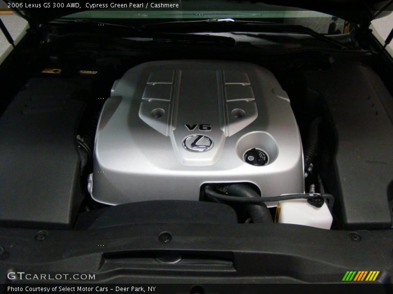 Cypress Green Pearl / Cashmere 2006 Lexus GS 300 AWD