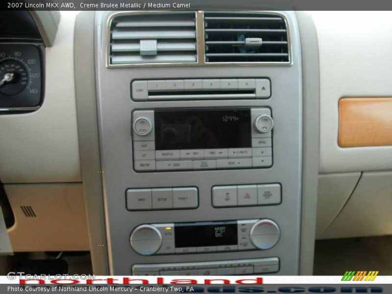 Creme Brulee Metallic / Medium Camel 2007 Lincoln MKX AWD