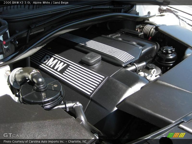 Alpine White / Sand Beige 2006 BMW X3 3.0i
