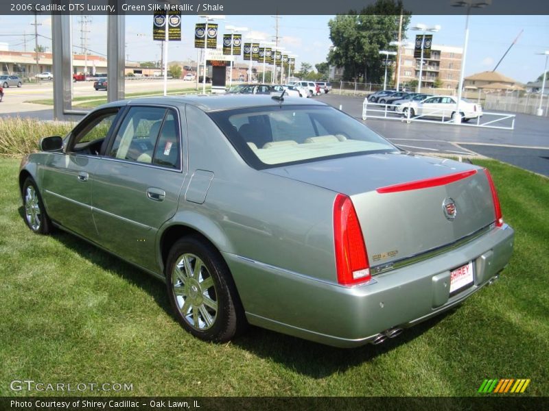 Green Silk Metallic / Shale 2006 Cadillac DTS Luxury