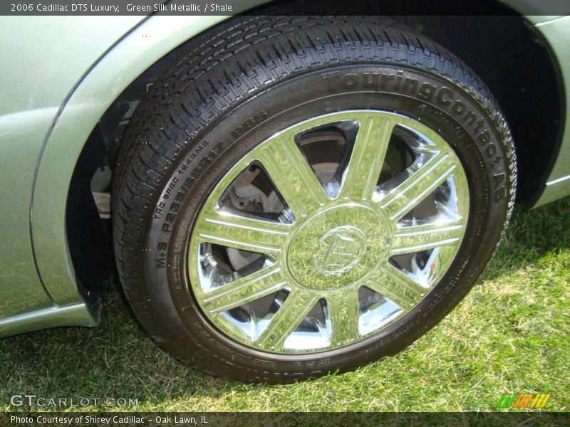 Green Silk Metallic / Shale 2006 Cadillac DTS Luxury
