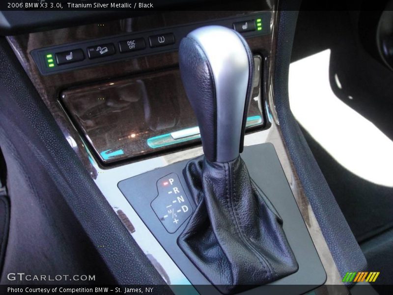 Titanium Silver Metallic / Black 2006 BMW X3 3.0i