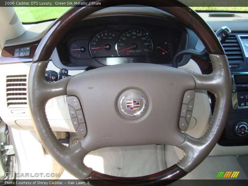 Green Silk Metallic / Shale 2006 Cadillac DTS Luxury