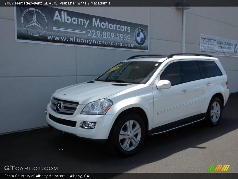 Alabaster White / Macadamia 2007 Mercedes-Benz GL 450