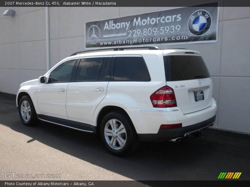 Alabaster White / Macadamia 2007 Mercedes-Benz GL 450