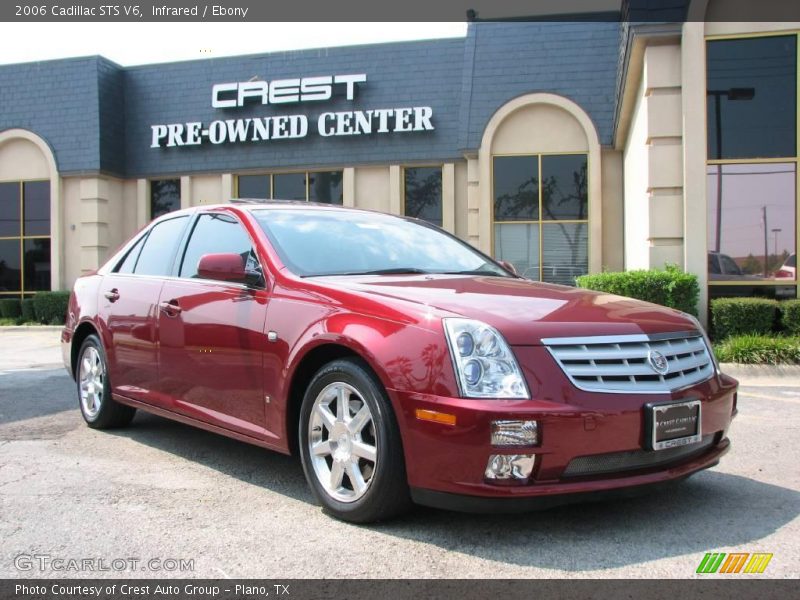 Infrared / Ebony 2006 Cadillac STS V6