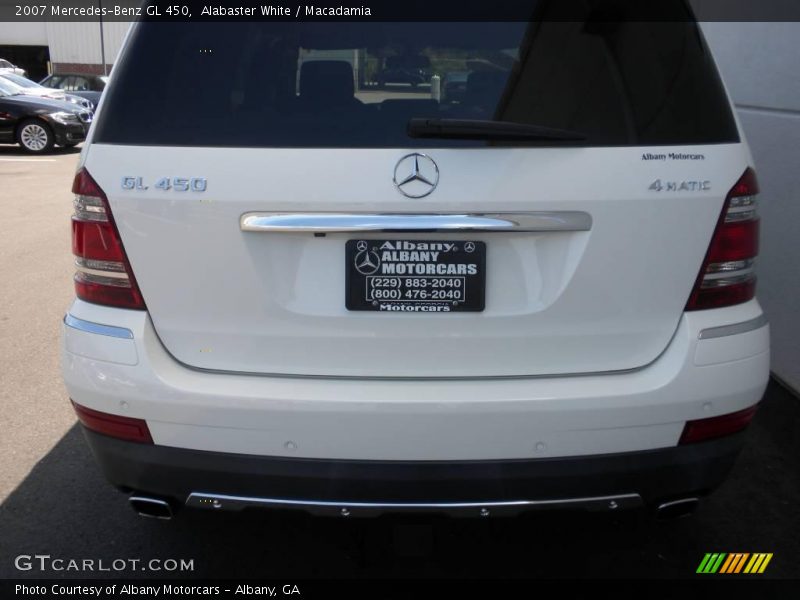 Alabaster White / Macadamia 2007 Mercedes-Benz GL 450