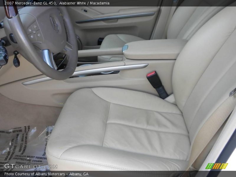 Alabaster White / Macadamia 2007 Mercedes-Benz GL 450