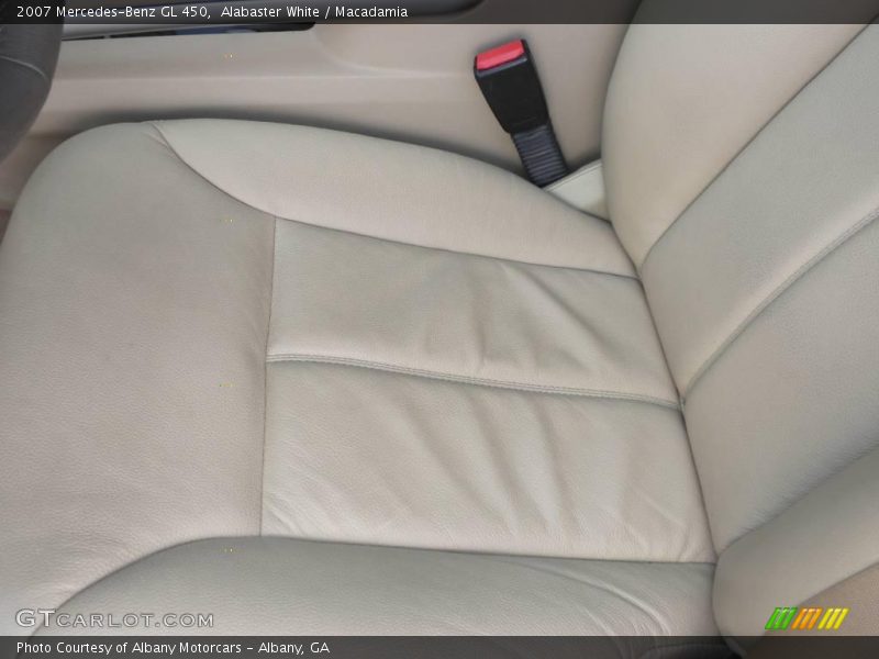 Alabaster White / Macadamia 2007 Mercedes-Benz GL 450