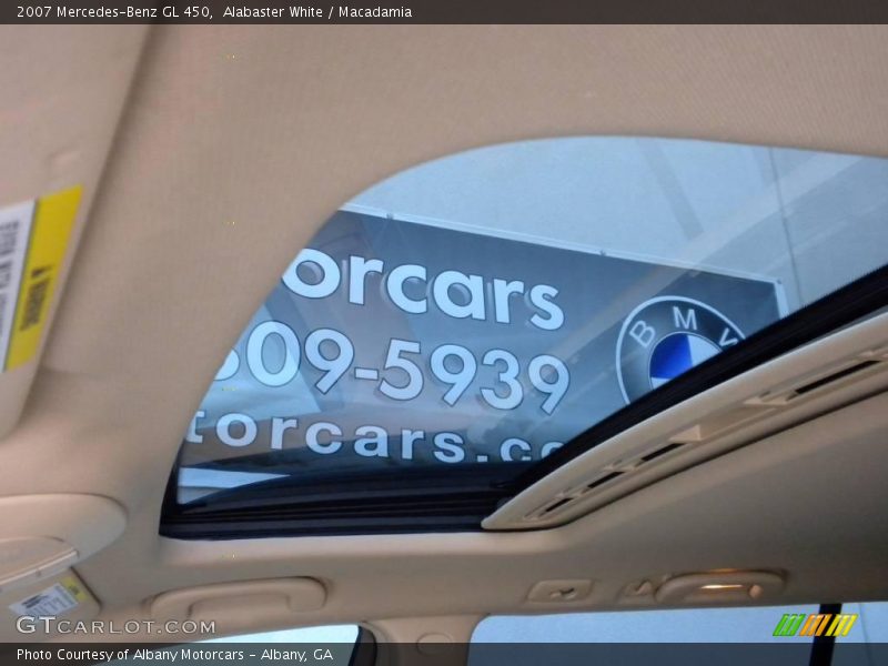 Alabaster White / Macadamia 2007 Mercedes-Benz GL 450