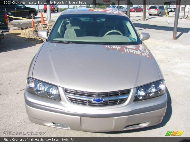 Bronzemist Metallic / Neutral Beige 2003 Chevrolet Impala
