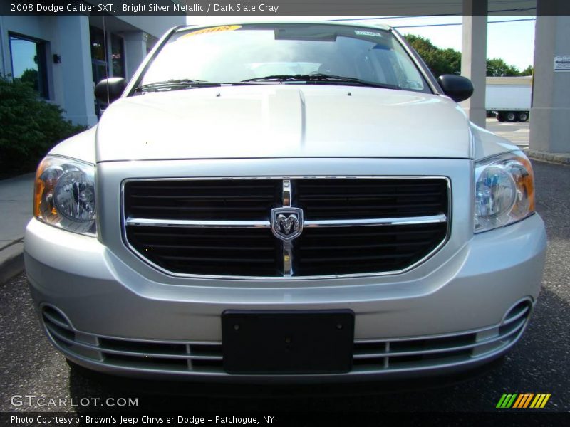 Bright Silver Metallic / Dark Slate Gray 2008 Dodge Caliber SXT