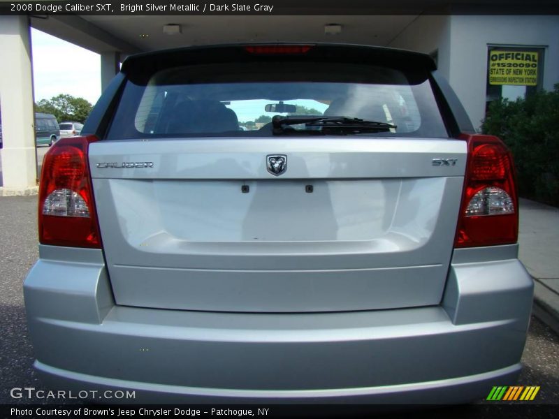 Bright Silver Metallic / Dark Slate Gray 2008 Dodge Caliber SXT