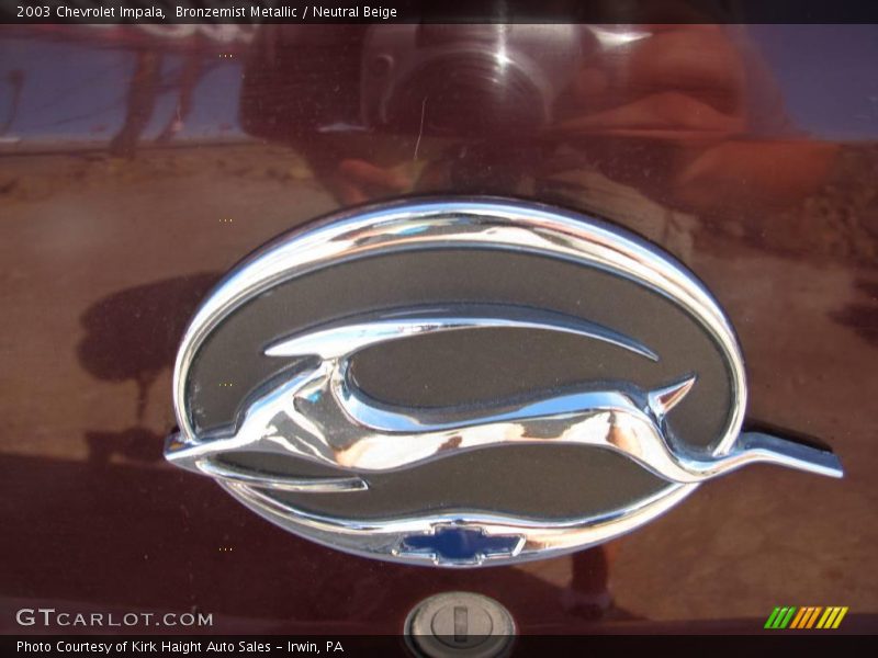 Bronzemist Metallic / Neutral Beige 2003 Chevrolet Impala