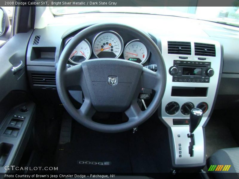Bright Silver Metallic / Dark Slate Gray 2008 Dodge Caliber SXT