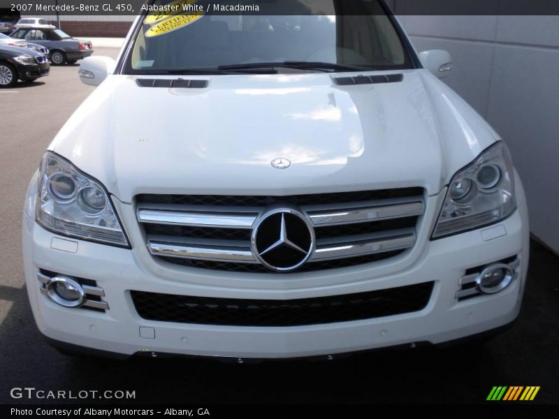 Alabaster White / Macadamia 2007 Mercedes-Benz GL 450