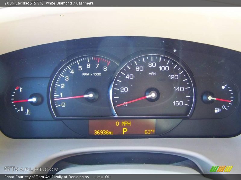 White Diamond / Cashmere 2006 Cadillac STS V6