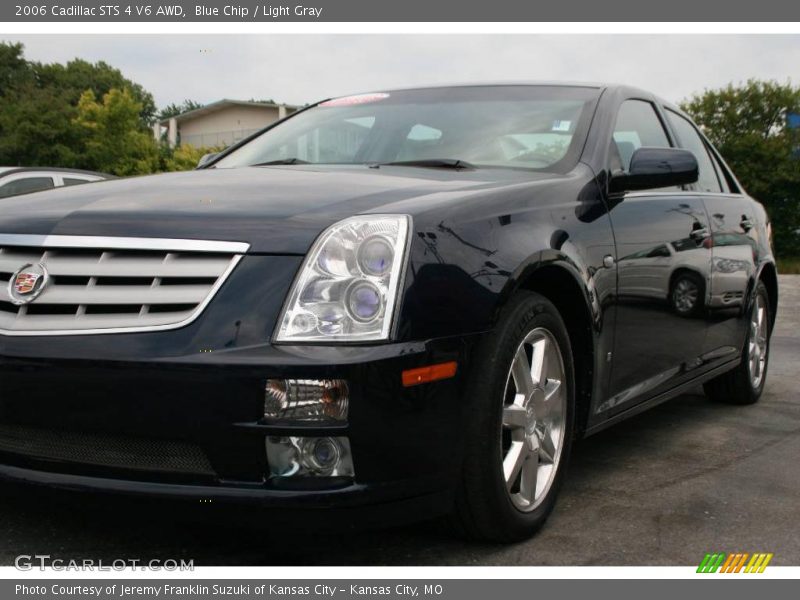 Blue Chip / Light Gray 2006 Cadillac STS 4 V6 AWD