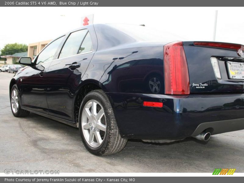 Blue Chip / Light Gray 2006 Cadillac STS 4 V6 AWD