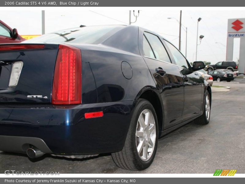 Blue Chip / Light Gray 2006 Cadillac STS 4 V6 AWD