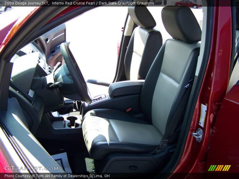 Inferno Red Crystal Pearl / Dark Slate Gray/Light Graystone 2009 Dodge Journey SXT