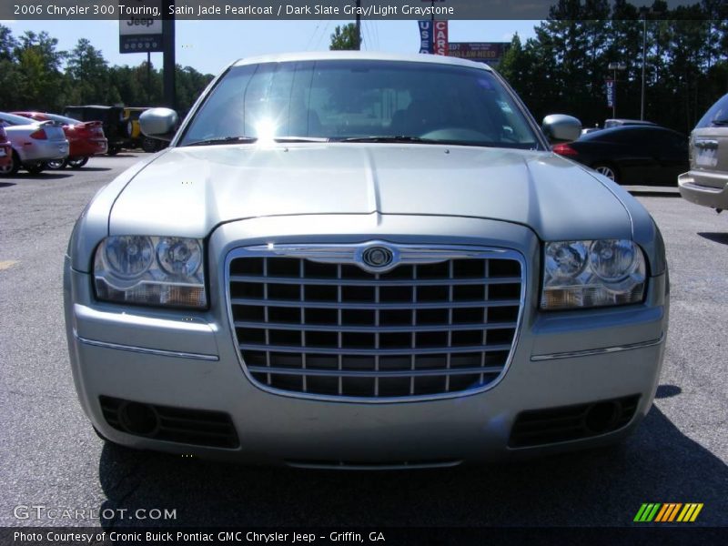 Satin Jade Pearlcoat / Dark Slate Gray/Light Graystone 2006 Chrysler 300 Touring
