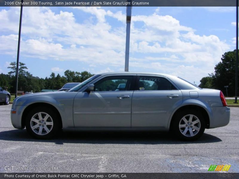 Satin Jade Pearlcoat / Dark Slate Gray/Light Graystone 2006 Chrysler 300 Touring