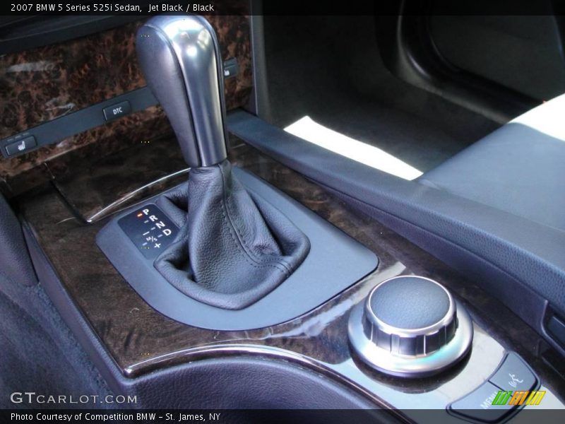 Jet Black / Black 2007 BMW 5 Series 525i Sedan