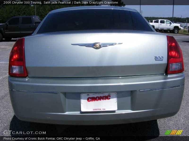 Satin Jade Pearlcoat / Dark Slate Gray/Light Graystone 2006 Chrysler 300 Touring