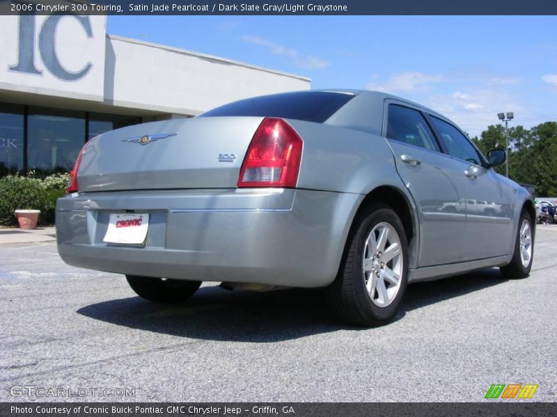 Satin Jade Pearlcoat / Dark Slate Gray/Light Graystone 2006 Chrysler 300 Touring