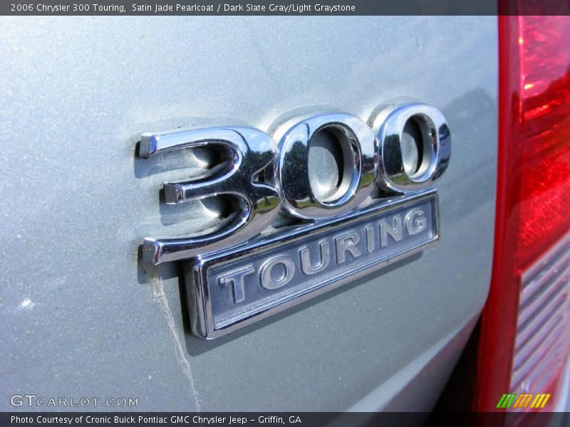Satin Jade Pearlcoat / Dark Slate Gray/Light Graystone 2006 Chrysler 300 Touring