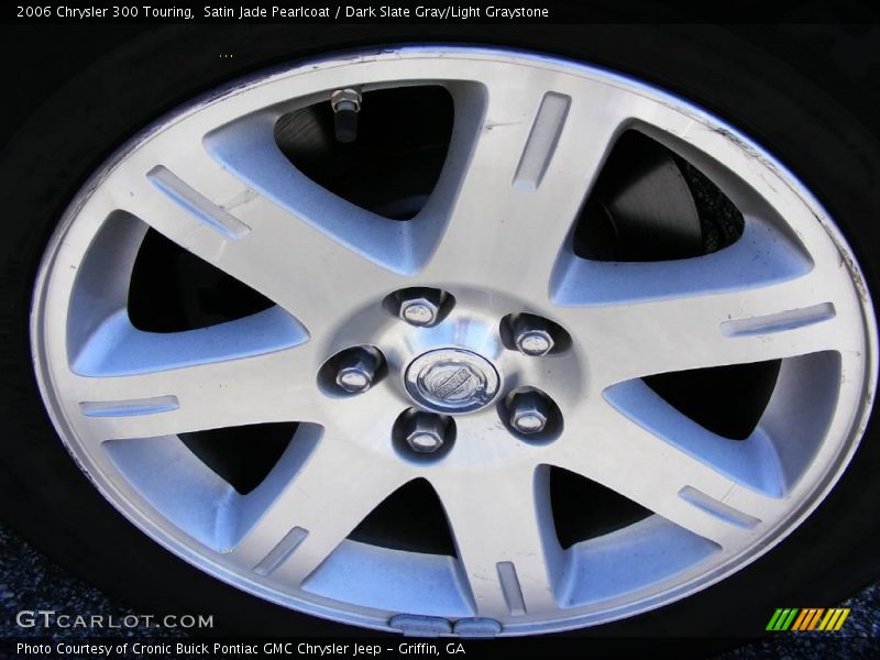 Satin Jade Pearlcoat / Dark Slate Gray/Light Graystone 2006 Chrysler 300 Touring