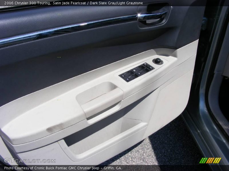 Satin Jade Pearlcoat / Dark Slate Gray/Light Graystone 2006 Chrysler 300 Touring