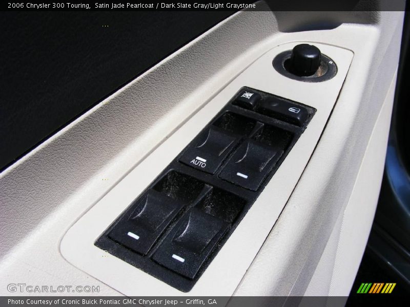 Satin Jade Pearlcoat / Dark Slate Gray/Light Graystone 2006 Chrysler 300 Touring