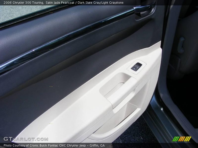 Satin Jade Pearlcoat / Dark Slate Gray/Light Graystone 2006 Chrysler 300 Touring