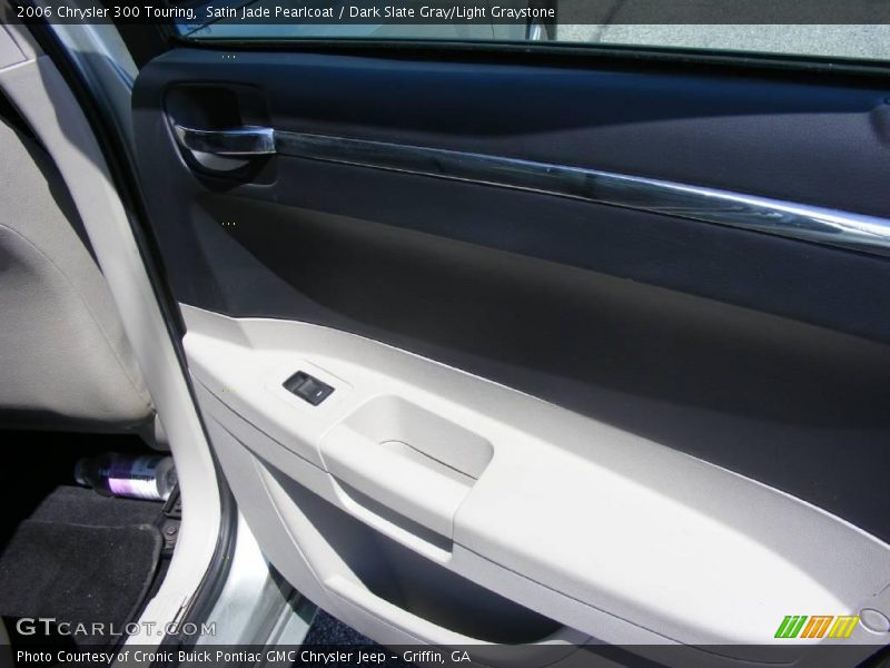 Satin Jade Pearlcoat / Dark Slate Gray/Light Graystone 2006 Chrysler 300 Touring
