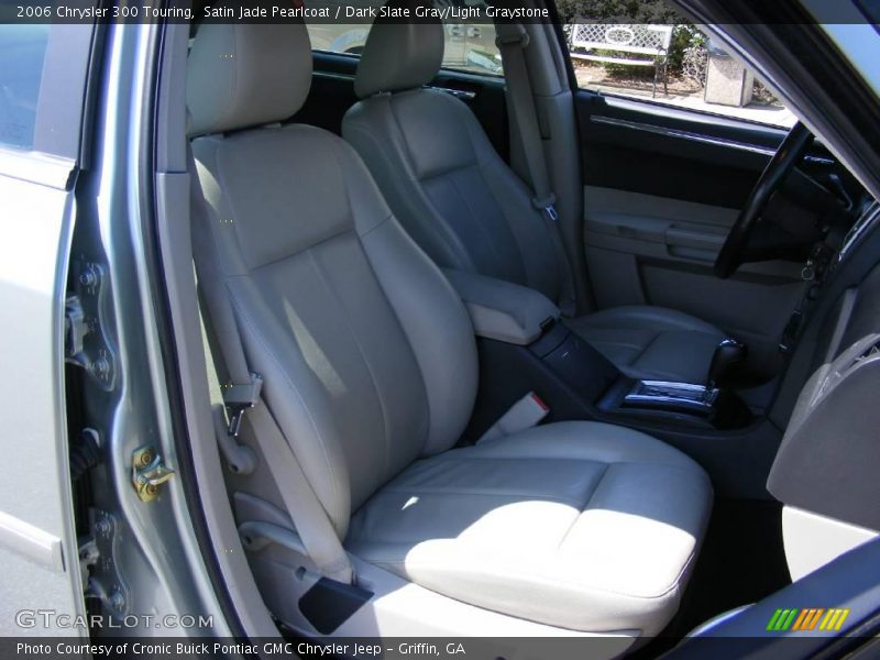 Satin Jade Pearlcoat / Dark Slate Gray/Light Graystone 2006 Chrysler 300 Touring