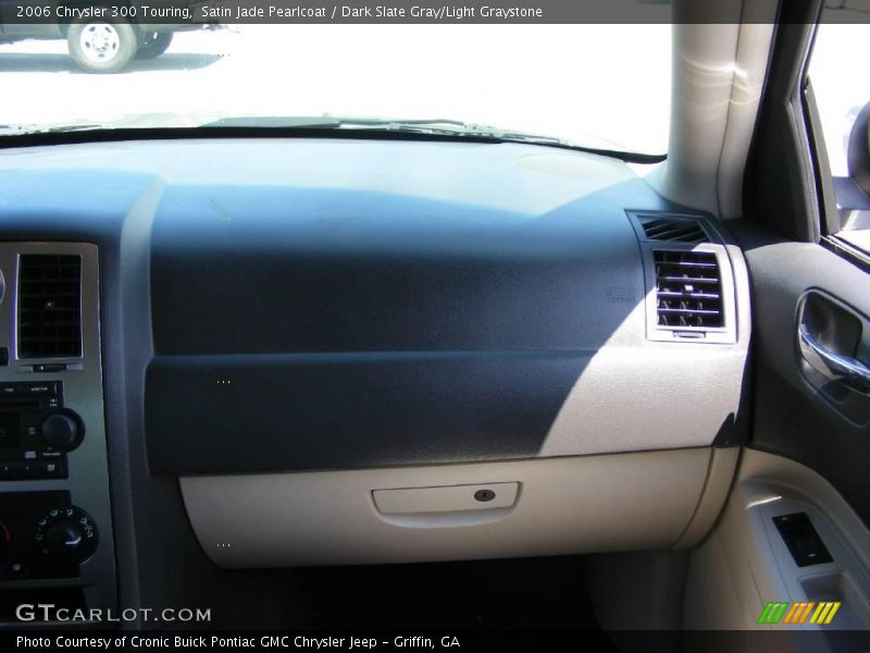 Satin Jade Pearlcoat / Dark Slate Gray/Light Graystone 2006 Chrysler 300 Touring
