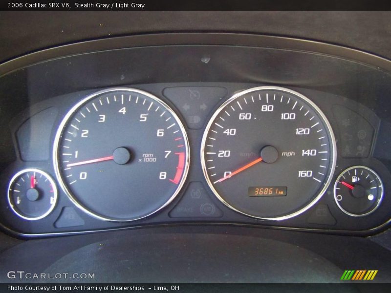 Stealth Gray / Light Gray 2006 Cadillac SRX V6
