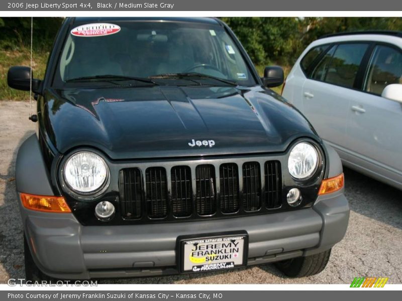 Black / Medium Slate Gray 2006 Jeep Liberty Sport 4x4