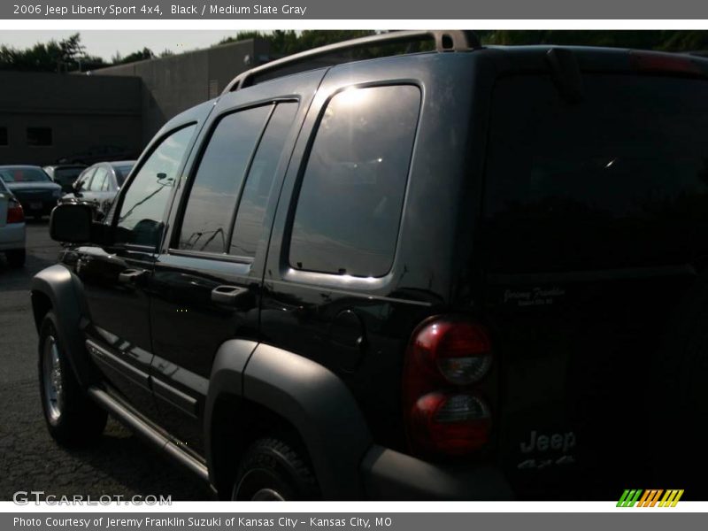 Black / Medium Slate Gray 2006 Jeep Liberty Sport 4x4