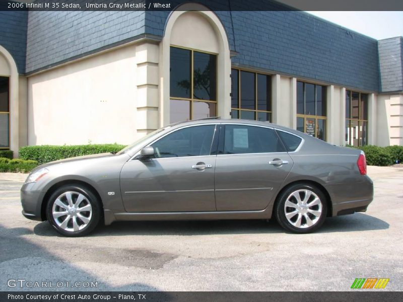 Umbria Gray Metallic / Wheat 2006 Infiniti M 35 Sedan