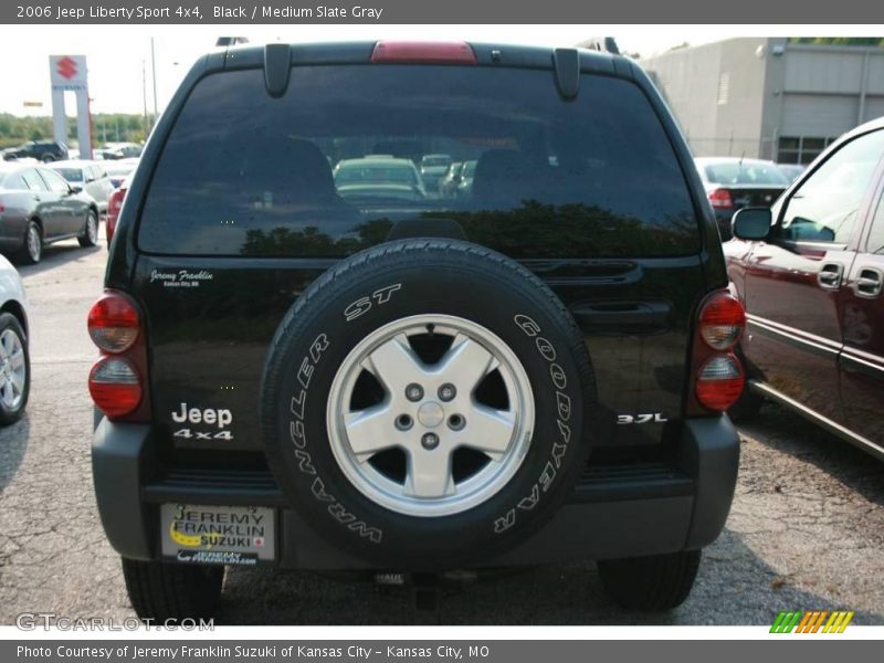 Black / Medium Slate Gray 2006 Jeep Liberty Sport 4x4
