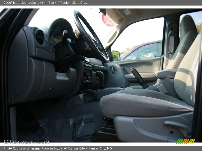 Black / Medium Slate Gray 2006 Jeep Liberty Sport 4x4