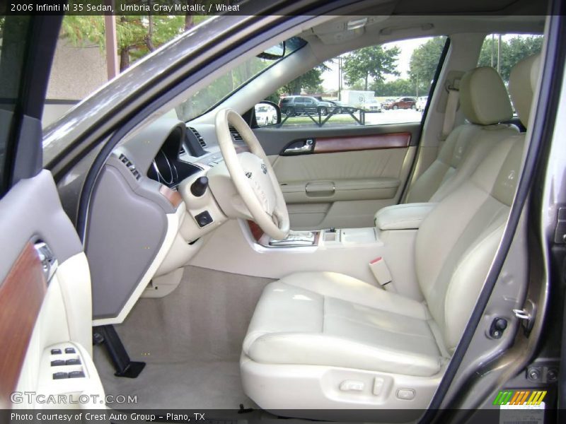 Umbria Gray Metallic / Wheat 2006 Infiniti M 35 Sedan