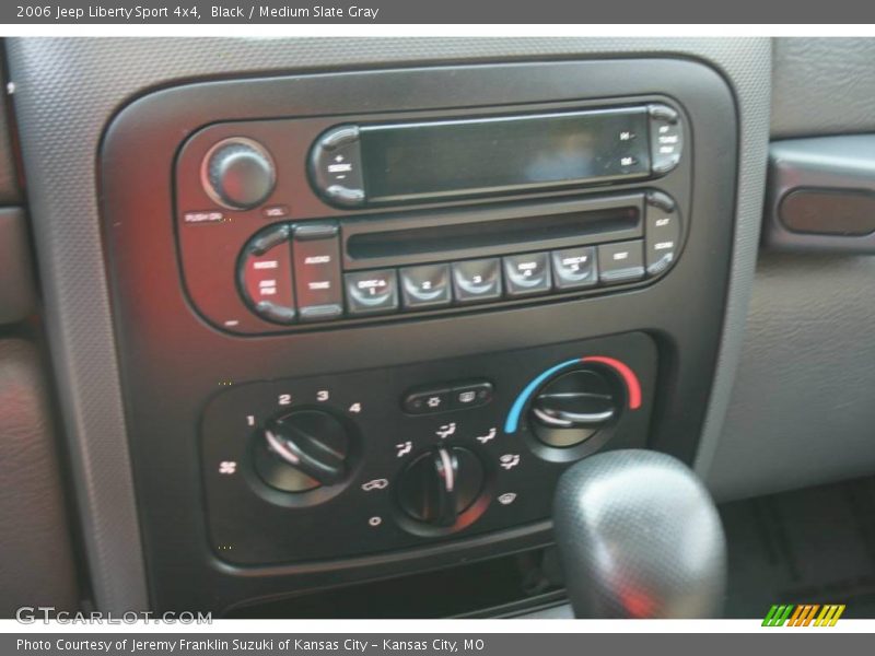 Black / Medium Slate Gray 2006 Jeep Liberty Sport 4x4