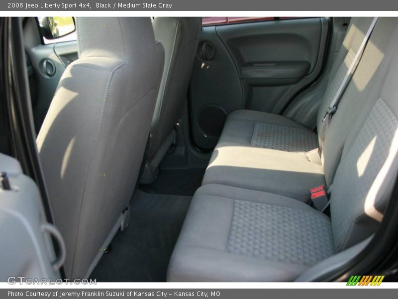 Black / Medium Slate Gray 2006 Jeep Liberty Sport 4x4